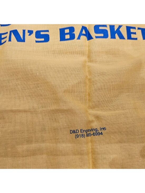 Tulsa Womens Basketball Bandanas Set Of 2 Blue Yellow Sports Memorabilia main image 6